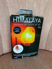 Small Hand Carved Natural Crystal Himalayan Salt Wall Lamp Night Light Perfect
