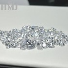 50pcs 3mm 10mm Round White Cubic Zirconia Aaaaa Loose Cz Stone Jewelry Gemstone