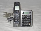 Panasonic Kx-tg7641 Dect 6 Cordless Phone Base Handset Answering Mach Kx-tga660