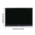 15inch 1280   800 Hd Tft Led Screen Digital Photo Frame Alarm Clock Movie Pl Fit