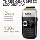  Kemei Shaver Km-2293 Km-2290 Km-2026 New Hair Trimmer With Lcd Display  Electri
