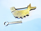 Vintage Chinese   Brass  Lock   Key For Chinese Jade Jewelry  Box   Camphor  Box