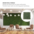 Flybold Artificial Grass Wall Panels For Garden Decor  20x20 Inches - Pack Of   