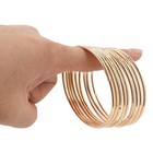 50 Pack 3 Inch Gold Dream Catcher Metal Rings Hoops Macrame  For4685