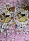 Vtg Disney   s Beauty And The Beast 66x92 Flat Sheet Only Twin Bed Size  90s