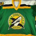 Vintage Hockey Jersey Marina Cities Hockey California Warren  12 M Usa Rare