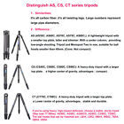 Carbon Fiber Tripod Monopod Compact Camera Tripod Travel Tripod For Dslr Camera
