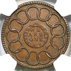 1787 Ngc Ms 63 Bn New Haven Restrike Fugio Cent Colonial Copper Coin
