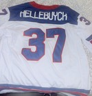 Xxl Nike Team Usa Hockey Jersey Connor Hellebuyck  37 White blue red Dri-fit