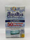 Squip Nasaline Salt 50 Pre-mixed Saline Packets  box Of 2  Free Shipping