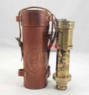 Brass Leather Antique Telescope Pirate Vintage Nautical Spyglass Scope Marine