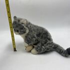Avanti Applause Baby Animals Grey Tabby Kitten Cat With Mouse Plush 1985