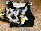 Justice Sports Bra Lot Black   White Size 38 New