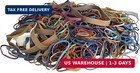 Rubber Bands Assorted Sizes 0 5 Lb Bag - Strong Elastic Bands For Home  Office 