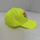 Coors Beer Adjustable Baseball Hat Cap    new Hire    Neon Yellow New Without Tags
