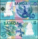 Samoa 10 Tala  2019  P-45  Unc  Commemorative  Polymer X 10 Pcs