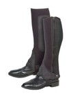 English Riding Half Chaps - Neoprene Water Resistant Synthetic Suede-xs s m l xl