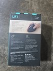 Logitech Lift Vertical Ergonomic Wireless Mouse - Graphite - New Factory Sealed