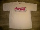 Coca-cola Company Soda Pop White Short Sleeve Shirt Size Xl Mens 80s Vintage