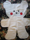 New Vintage Handmade Baby Nursery Bear Play Mat Decor 1979
