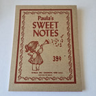 Vintage Stationery Letter Note Sheets By Paula 1960s My Heart Aches For You