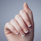 Kiss Impress Press On Manicure Nails 85586 Falling  Short     pack Of 4    