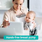 2 Packs Wearable Breast Pump  Double Hands Free Electric S10 Pro Lcd Gray 24mm