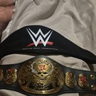Wwe Winged Smoking Skull Championship Title Belt - Black   Gold