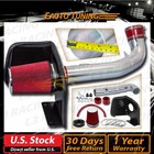 Cold Heat Shield Air Intake   Red For 09-13 Silverado 1500 4 8 5 3 6 0 6 2 V8