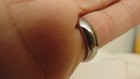 Promise Wedding Couples Heart Ring Engagement Band Real Love Titanium Steel