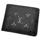 Louis Vuitton Multiple Monogram Canvas Black Bifold Men s Wallet W  Box