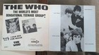 1967 The Who 1st U s  Concert Tour Program Original Vintage Rock Memorabilia