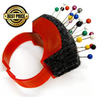 Dritz 703 Wrist Pin Cushion With Felt Red