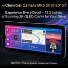 2k 12 3   Android 15 For Chevrolet Camaro 2010-2015 Carplay Car Stereo Radio Gps