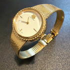 Vintage Luxury Bucherer Quartz Gold Tone Automatic Ladies Watch Gold Tone Swiss