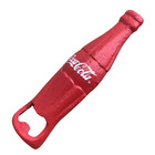 Coca-cola Cast Iron Bottle Opener     Red Vintage Style Contour Bottle  5 5  Coke