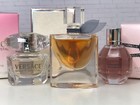 High End Lot Of 3  mini  Perfumes Versace Bright Crystal  Lancome  Flowerbomb