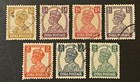 Travelstamps  1940 India Stamps - 7 Values Kgvi - Used