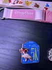 Disney World Marathon 3 Trading Pins And Lanyard Lot  2 Cinderella And Moana