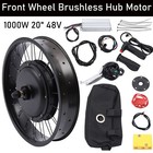 20  48v 1000 W E-bike Electric Bicycle Motor Conversion Kit Fat Tire Front Wheel
