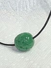 Naked And Afraid Tv Show Marble Braid Bead Cast Jade Leather 24    Cord Necklace