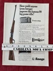 Savage 1965 Print Ad Model 99 Big Game Rifle Advertisement