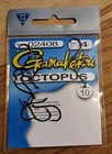 Gamakatsu 02408 Size 4 Octopus Fishing Hooks Qty 10 X 10 Packs 100 Hooks Total 