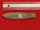 Original Brown Stone Spear Head   Point Artifact  Ambidextrous  Approx 4 In