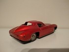 Vintage Bandai Chevy Corvette Stingray Red Tin Car Mega Rare   