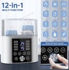 Baby Bottle Warmer 12-in-1   Fast Milk Warmer  Auto Shut Off  Baby Food Heater