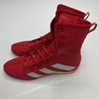 Adidas Box Hog 4 Boxing Boots Adult Shoes Mens Sz 10 5 Red