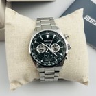 Seiko Essentials Ssb397 Black Dial Stainless Steel Men s Quartz Watch New box