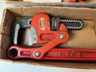 Ridgid Tool Co  14 Inch S-2 Compound Leverage Pipe Wrench Made In Usa