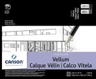 Foldover 14x17 Artist Vellum Paper With 50 Sheets - Smooth Surface For All Media
